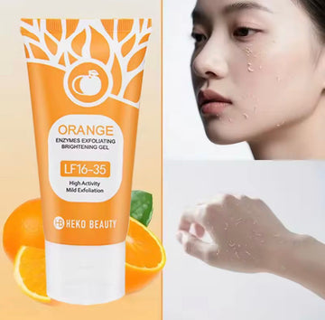 Orange Exfoliating Gel Removal Deeply Cleansing Long Lasting